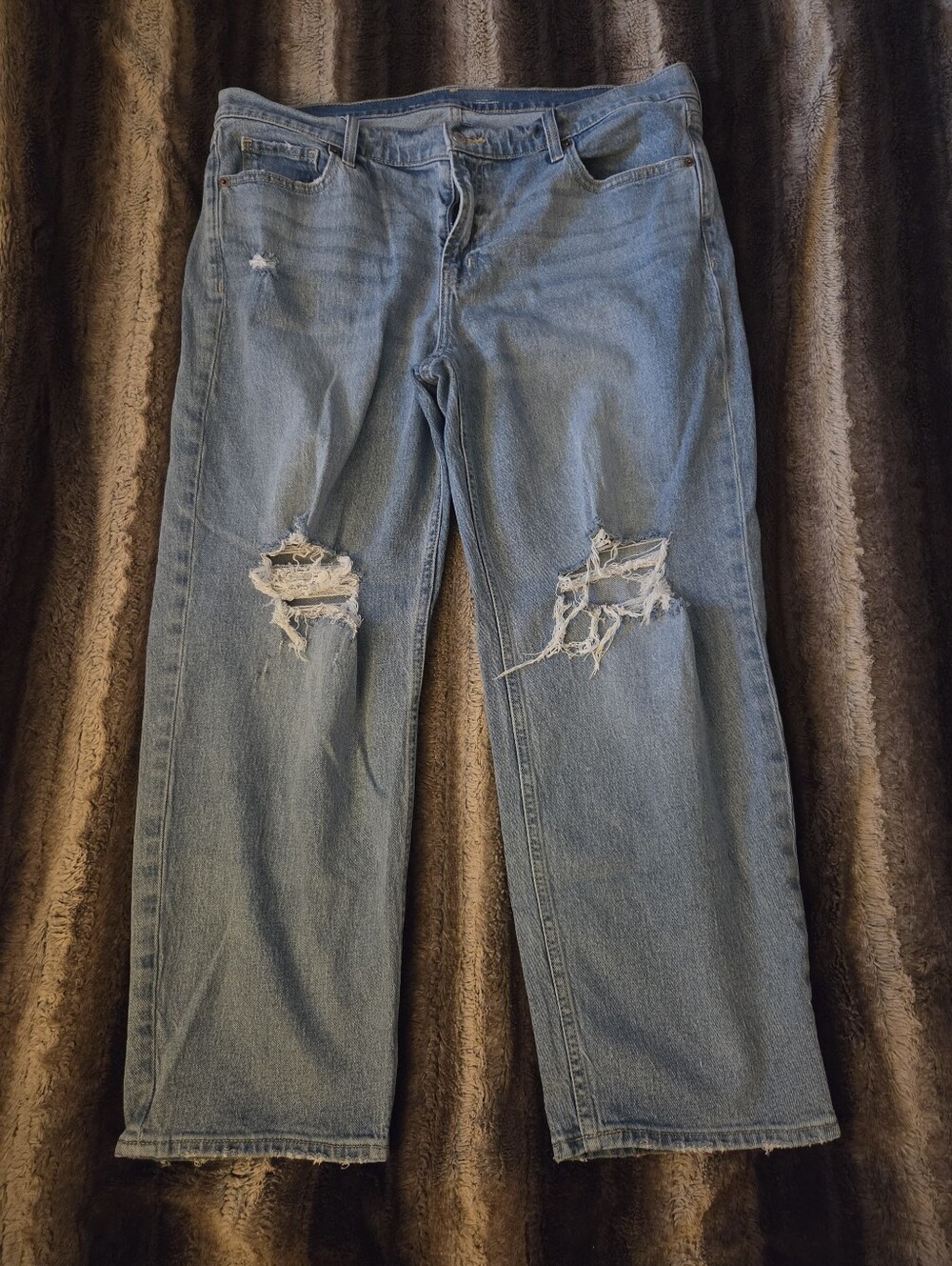 Old Navy Mid Rise Boyfriend Jeans Size 16